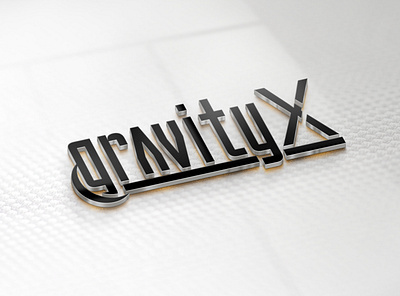 GravityX logo design branding graphic design gravityx logo logo design visual identity wakil