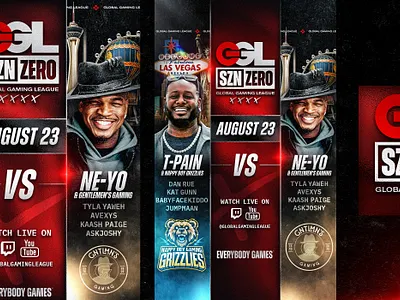 GGL - SZN ZERO Launch adobe photoshop creative design gaming ggl global gaming league graphic design photoshop typography