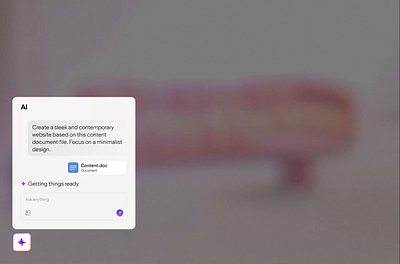 AI Website Generate | AI Stack Page after effects ai ai chat ai website animation design duda figma graphic design motion graphics ui ui animation webpage website generate wix
