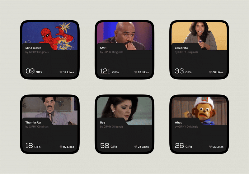 Gif Packs albums collection collections gifs packs stickers