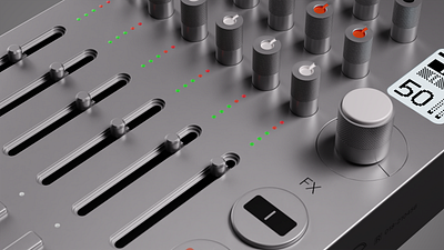 3D Visualization of TX-6 by Teenage Engineering 3d 3d rendering 3d visualization animation blender cgi