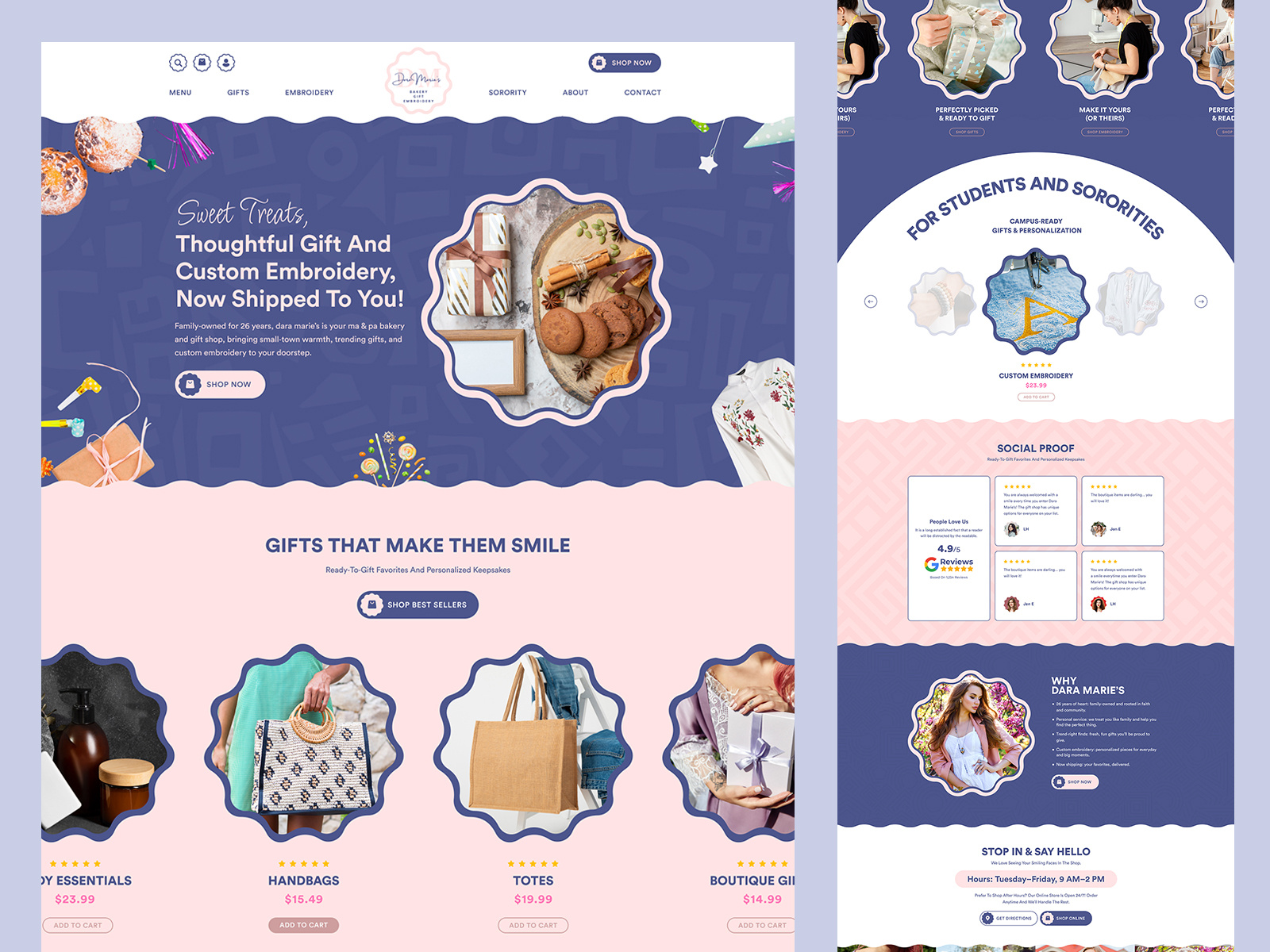 Example of Ecommerce Website Design 