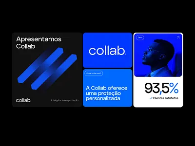 Collab branding graphic design logo visual identity