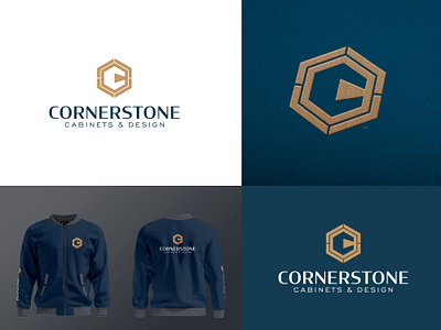 Cornerstone Branding apparel design brand design branding graphic design logo logo design