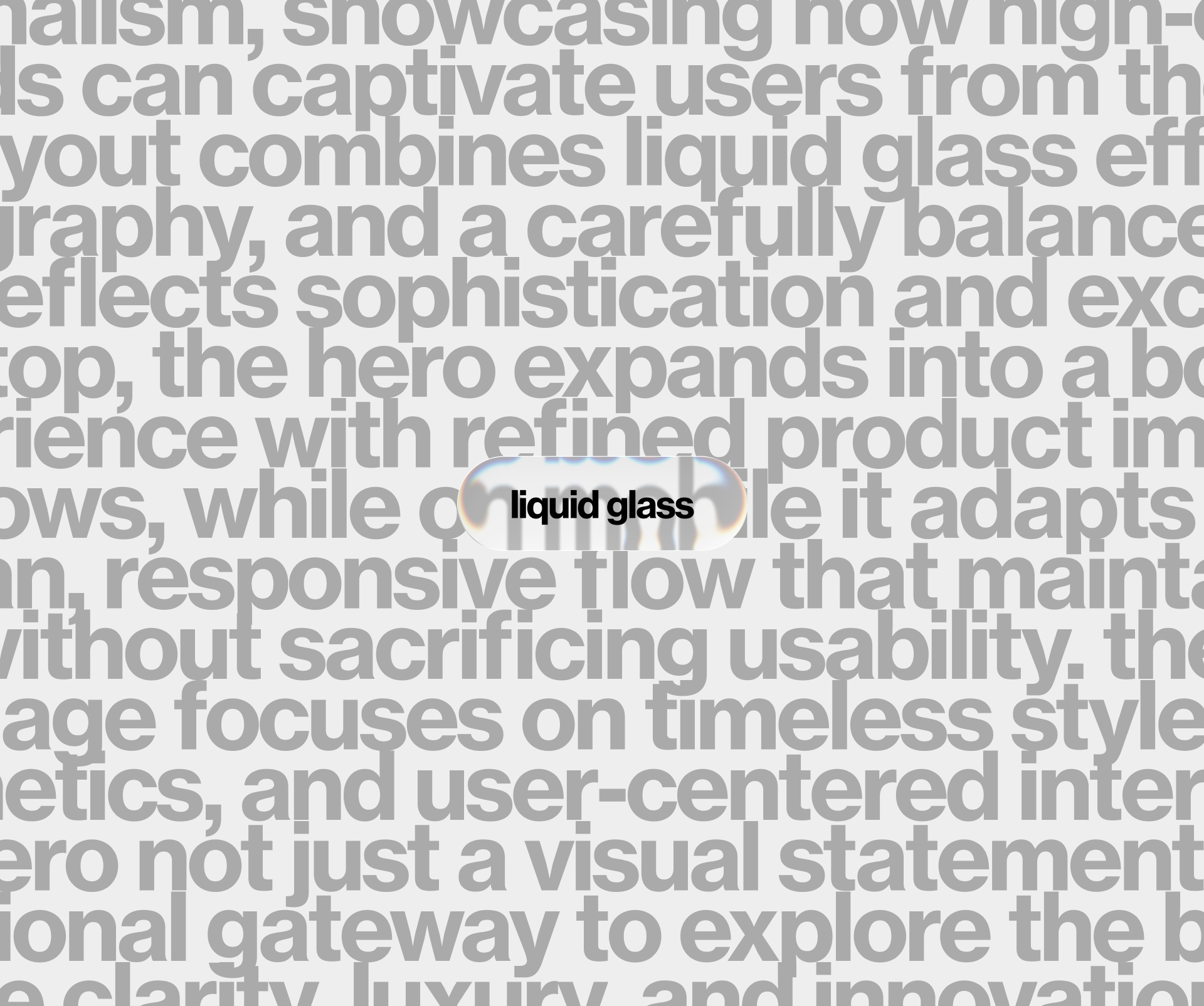 Apple Liquid Glass - Designed in Figma apple clean design concept design creative ui design digital design experimental design figma glassmorphism interface design landing page liquid glass minimal design modern ui ui design ui exploration ux design visual design web design website concept