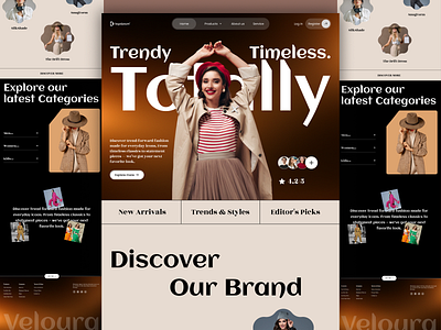 Fashion eCommerce Website Design Swan Design Agency 3d branding design design services design team e commerece fashion fashion brand figma design illustration landing page motion graphics online store design shopify swan design swan design agency ui ui design web design website design