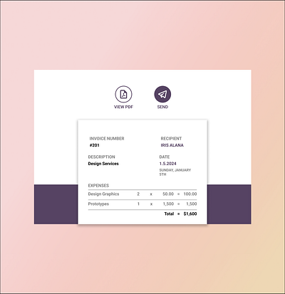 #DailyUI #Day46 #Invoice #DailyChallenge dailychallenge dailyui day46 invoice