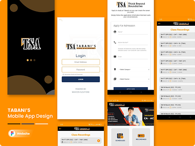 TSA Mobile App Design app design branding colorful design graphic design mobile app ui ui design uiux ux