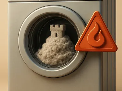 Fix Lint Buildup Before It Becomes a Fire Risk 3d fix clothes dryer lint