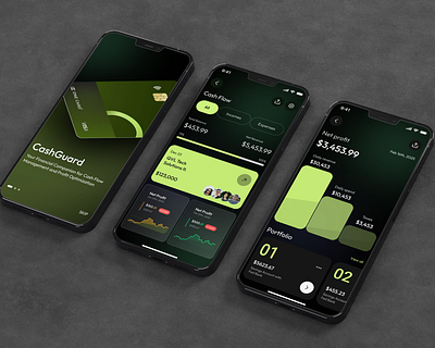 CashGuard - Finance Mobile App banking app design finance finance app fintech fintech design interface ios mobile mobile app mobileapp money product design send money transfer ui ui design uiux ux