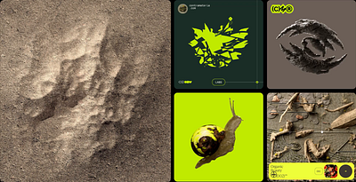 Contramateria 3d art direction branding cgi contramateria digital mexico sabbath ui web design