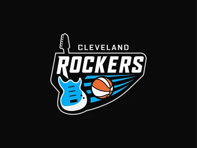 Cleveland Rockers Brand Refresh – Modern WNBA Logo Concept badge basketball brand design brand identity brand identity design branding cleveland design logo logo design logo designer nba ohio rock sports sports logo wnba