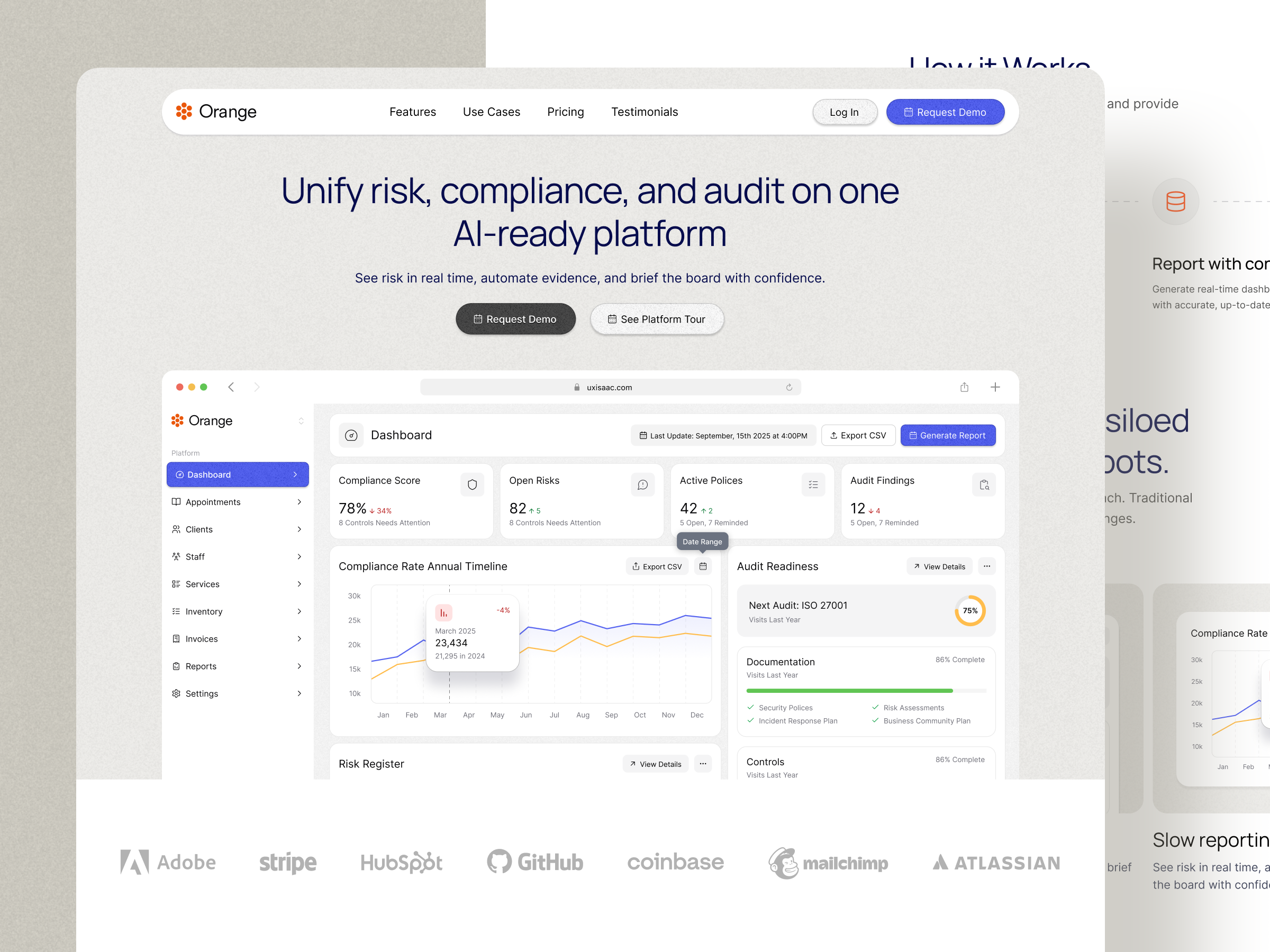 Example of Website Design For Saa S Startups