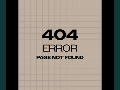Share Your Most Creative 404 Error Page ⚠️ 404 art artwork design dribbble dribbble weekly warmup graphic design typography web design website