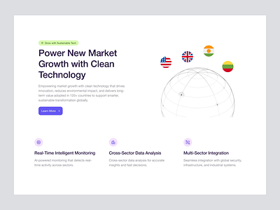Synvix - AI Saas Platform Part 2 ai application company design development digital elementor integration intelligence landing page platform saas software technology ui webflow website wordpress