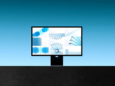 3D Glass Loop Animation 3d 3d blender 3d modeling abstract abstract animation abstract art animation blender branding graphic design mockup motion graphics ui animation ui design