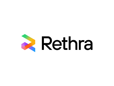 Rethra Logo abstract r logo ai ai logo b2b bold r logo branding gradient logo letter r letter r logo logo logo design minimalist r logo modern logo r r logo r logo mark saas sports tech logo visual identity