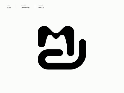 mu cat logo cat logo logo logo design logo设计 mu cat logo mu logo 创意 图标 字母logo 平面设计 抽象logo 抽象字母 标志设计 猫咪logo 设计 超级符号