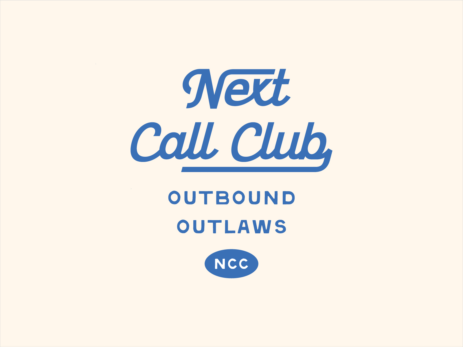 Next Call Club: Apparel Illustration Vol. II brandidentity branding brandmark corporateidentity creativeidentity dribbble identitydesign lettering logoconcept logodesign logoexploration logoinspiration minimalbranding modernbranding retrotype scriptlogotype typebasedlogo typography visualidentity wordmark