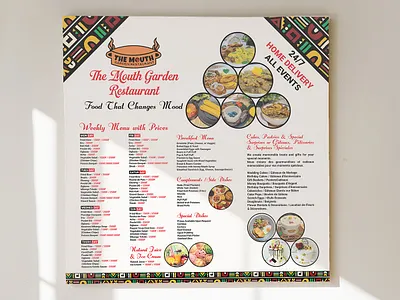 TMGR-(Wall-Poster) bangladesh book booklet branding design flyer food menu graphic design illustration leaflet mockup wall poster