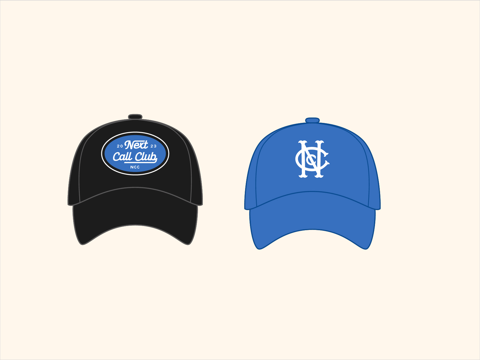 Next Call Club: Polo Cap appareldesign brandcollateral brandingdesign brandmerch brandmockup capdesign customhat embroiderydesign fashionmerch graphicdesign hatdesign headweardesign logoapplication merchdesign modernbranding monogramlogo sportswearbrand streetwearbrand vectorart visualidentity