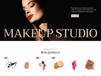 Rina - Beauty & Cosmetics Shop WordPress Theme design illustration ui web design web development webdesign woocommerce wordpress wordpress theme wordpress themes