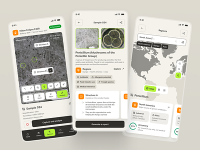 Smart lab app – AI microscope integration ai powered
