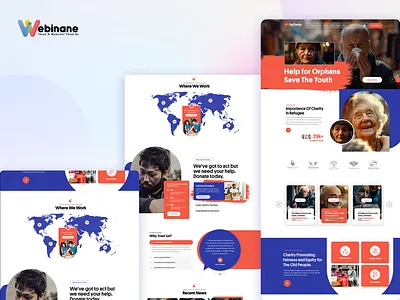 New Build In Layout For Nonprofit Website charity website design charity website template charity websites demo pages layout donation donation homepage layout education charity fundraising homepage layout charity humanity landing page design lifelinewordpresstheme minimal web design ngo website nonprofit homepage layout social impact web design ui designer volunteer website ui website design