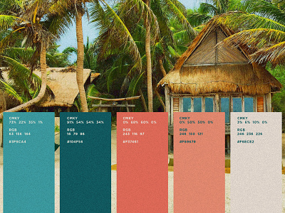 Logo & Branding Concept for “Miami Beach House” brand designer brand identity branding color palette colos graphic desgner identity logo logo designer logo ideas logo identity logo maker logos palette pallette visual identity