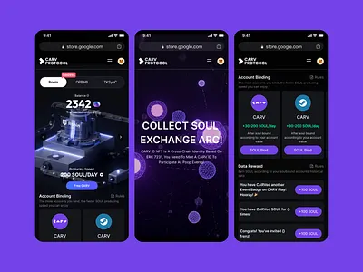 Web3 Design ｜ UI&UX 3d branding crypto illustration nft ui ux web3