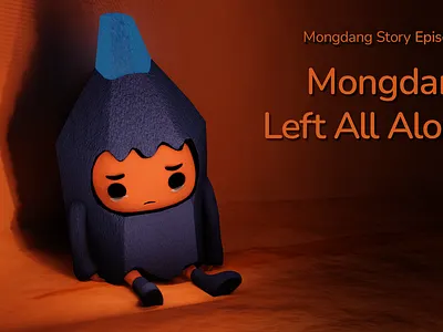 Mongdang Story 3d animation branding character design graphic design