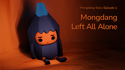 Mongdang Story 3d animation branding character design graphic design