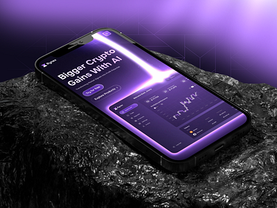 Rynex – Next-Gen Crypto Analytics Web Design ⚡ ai design analytics clean ui creativeagency cryptocurrency dashboard design fintech gradient hero section investment landing page modern design rompweb saas trading ui ui design uiux web design