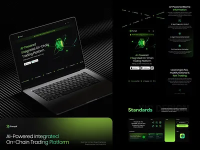 Web3 Design | Website 3d branding crypto design dex ui ux web3 website