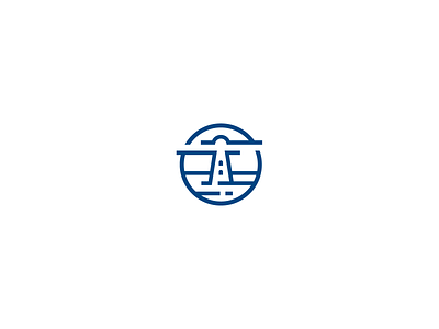 Lighthouse advisor branding business coast consulting design finance financial identity illustration light lighthouse logo minimal ocean rich sea simple