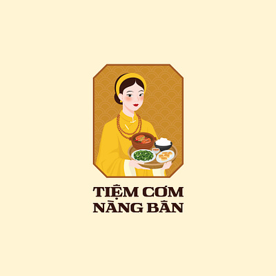 TIỆM CƠM NÀNG BÂN LOGO DESIGN PROJECT branding design graphic design logo motion graphics