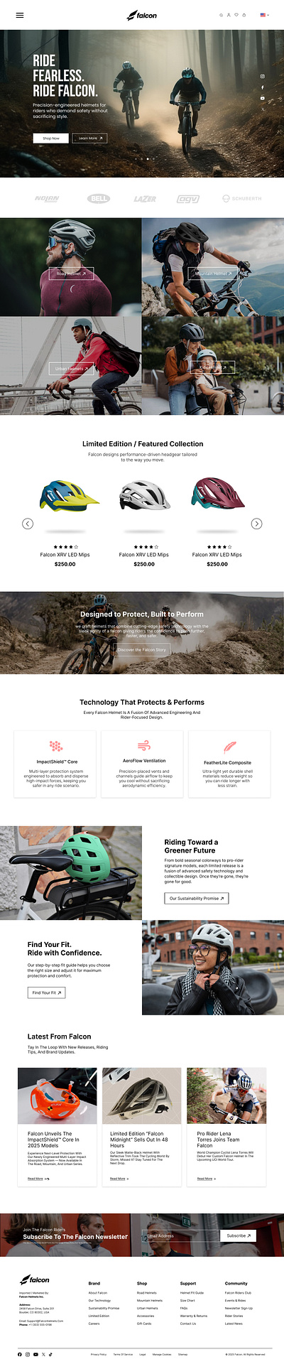 Falcon Website advertising branding design graphic design illustration logo marketing ui ux vector