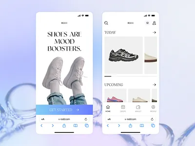 Shoes e-Commerce Website 3d animation branding ecommerce graphic design logo motion graphics shoes store ui ux