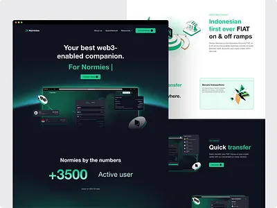 Web 3.0 website branding crypto design graphic design illustration landing page logo ui ux vector