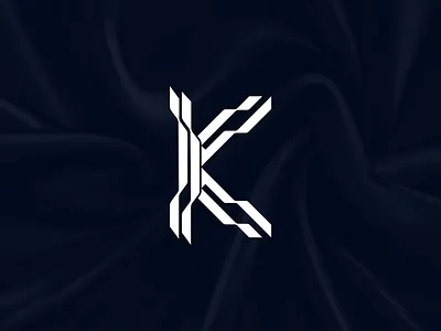 Modern K Logo Mark abstract monogram brand logo branding identity business logo corporate logo creative logo digital brand logo fashion logo futuristic logo geometric logo k logo k monogram letter k logo lettermark logo design minimalist logo modern logo monogram premium logo tech logo