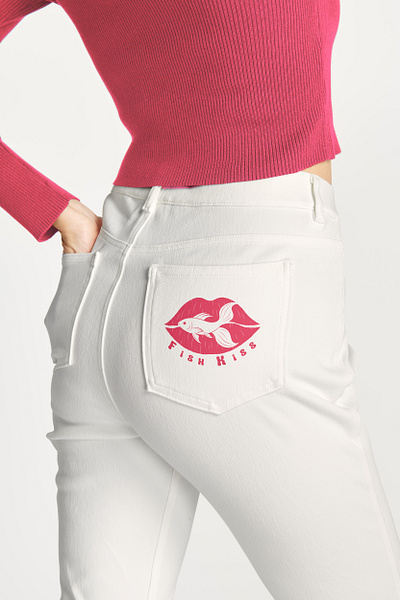 FishKiss Women Clothing Brand advertising brand branding clothing graphic design kiss logo marketing women