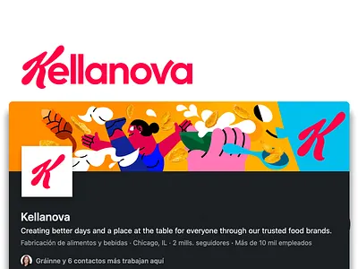 Kellanova illustration ilustración kellanova kelloggs