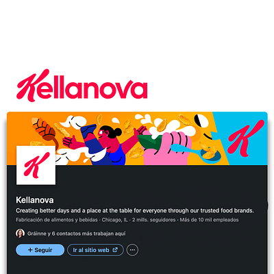Kellanova illustration ilustración kellanova kelloggs