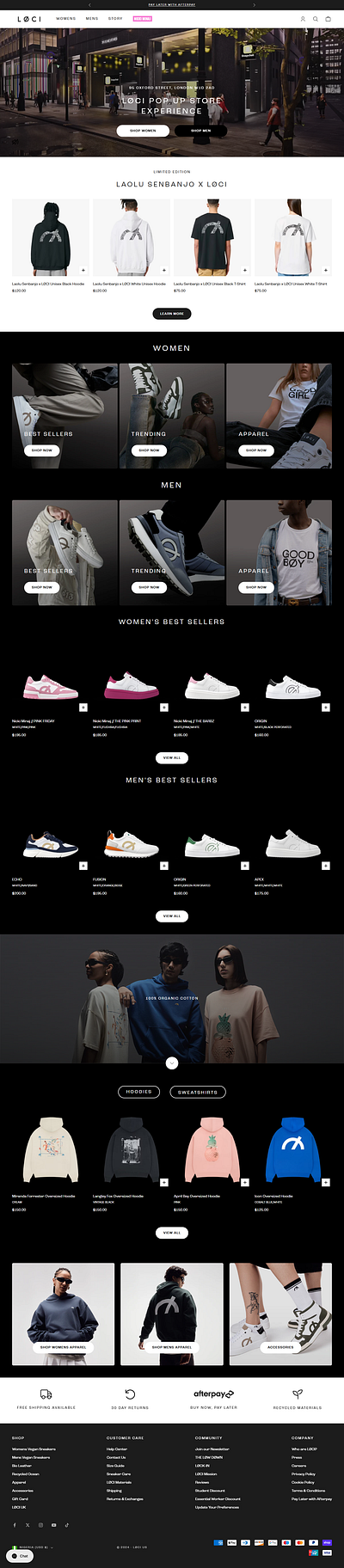 loci fashion world branding design graphic design illustration logo marketing shopify ui ux vector