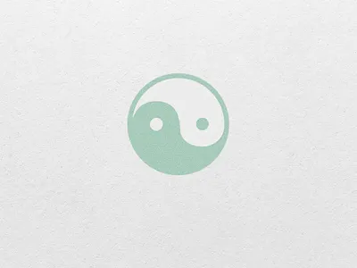Minimalist Japanese Pictogram. Ying Yang branding design graphic design illustration illustrator logo minimalist ui