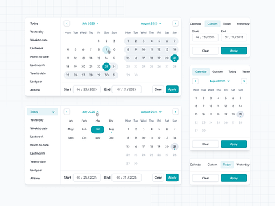 Date picker (calendar / HelloGov) availability calendar calendar picker calendly crm daily planner date date picker date range day month monthly picker range report reporting date schedule stripe week weekly planner