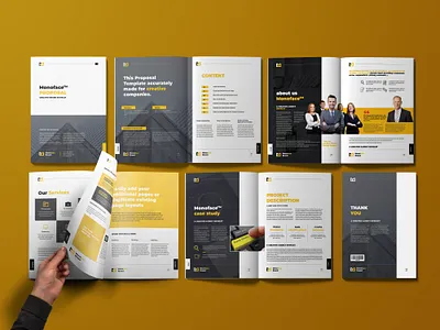 Business Branding Catalog & Company Profile Brochure 8 page booklet branding brandingkit brochure business business identity catalog company profile corporate corporateidentity identity logo magazine marketing poster print proposal showcase stationery
