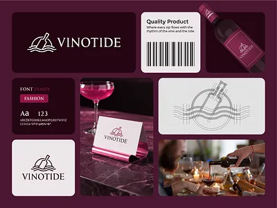 Branding Analysis For VINOTIDE brand identity branding design graphic design illustration logo logo design vector