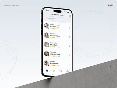 Legal & Advisory Assistance advisory fintech legaltech mobile app ui ux