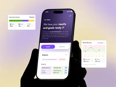 Intuitive UX Design for Next-Gen Health Apps ai app branding dashboard design functionality graphic design health health app healthtech illustration intuitive logo mobile app navigation saas ui uiux design ux ux design